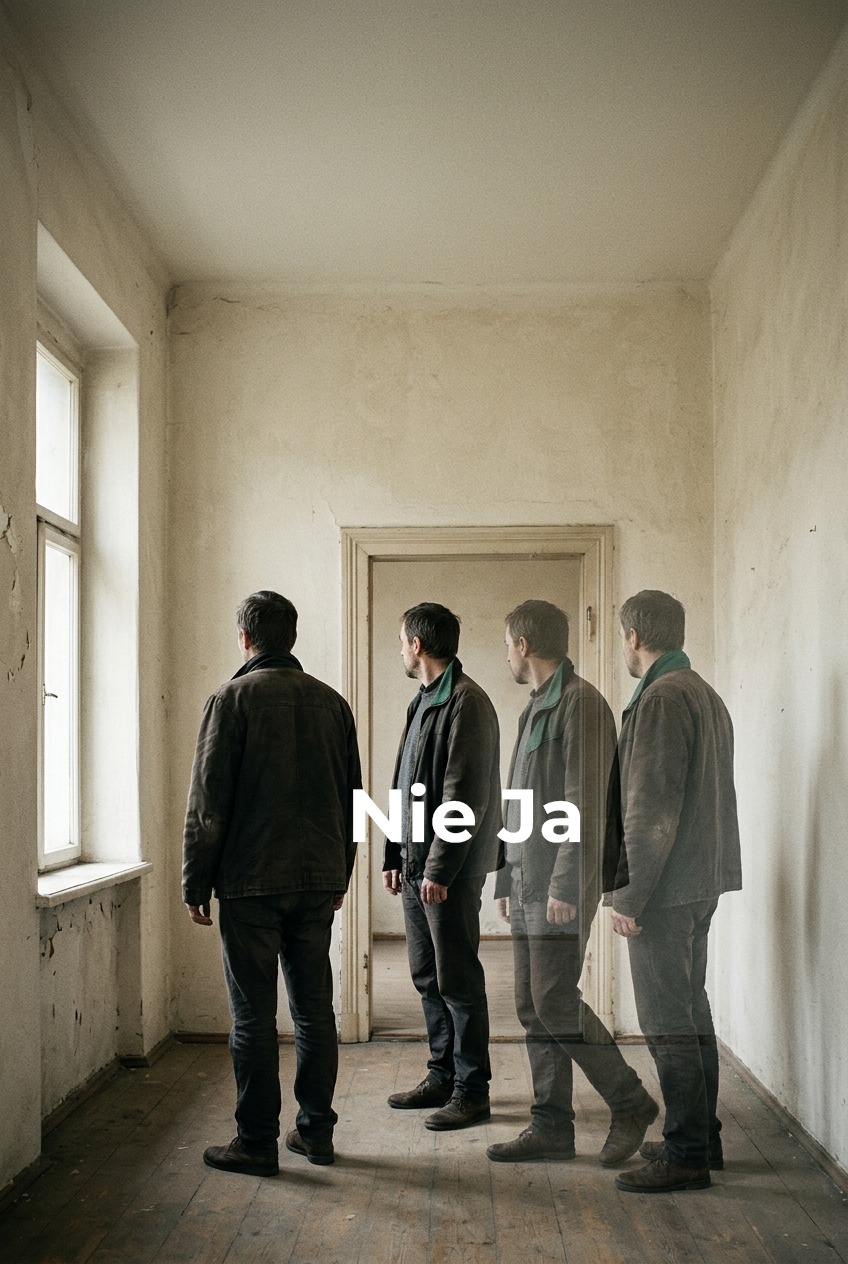 Nie ja — okładka powieści Marcina Szmidtke